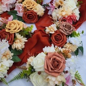 Sunset Terracotta centerpieces qty 8